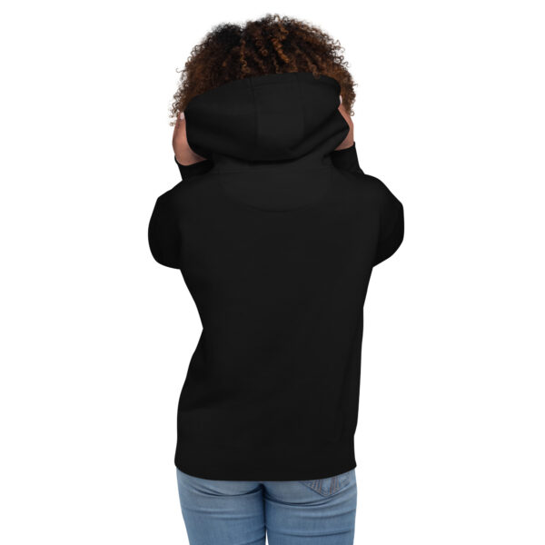 BMG White Drippy Hoodie Unisex - Image 2